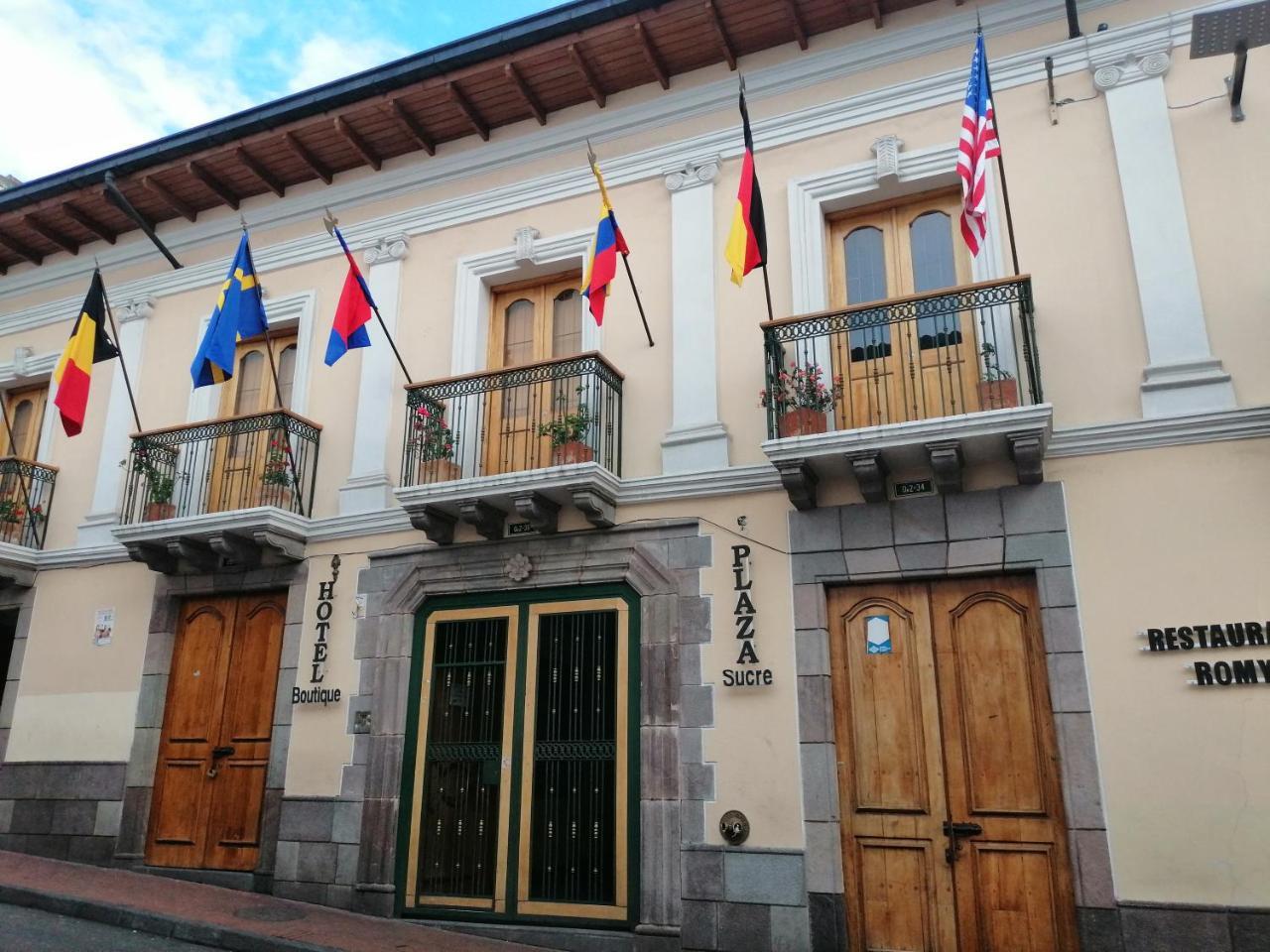Hotel Boutique Plaza Sucre Quito Exteriér fotografie