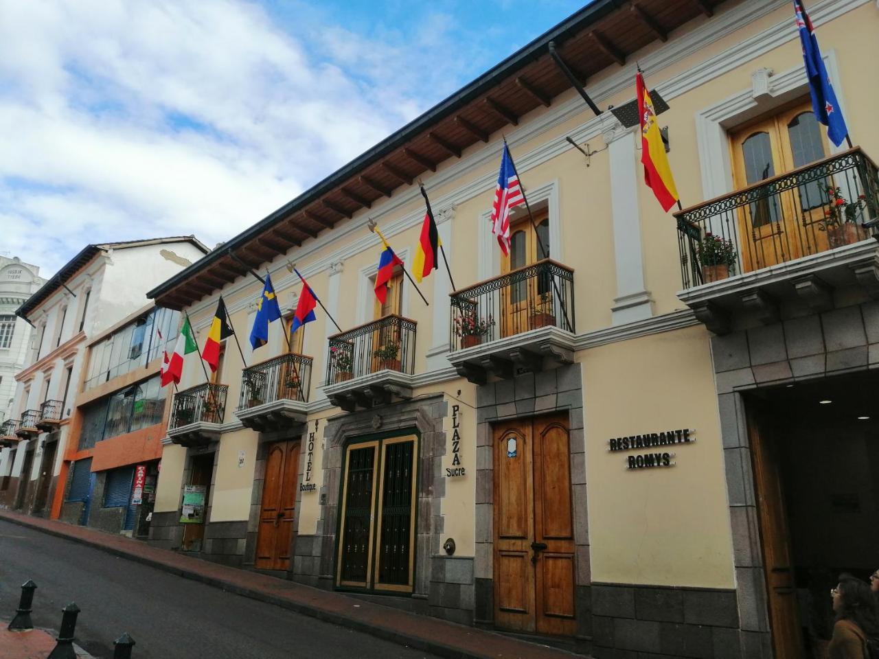 Hotel Boutique Plaza Sucre Quito Exteriér fotografie